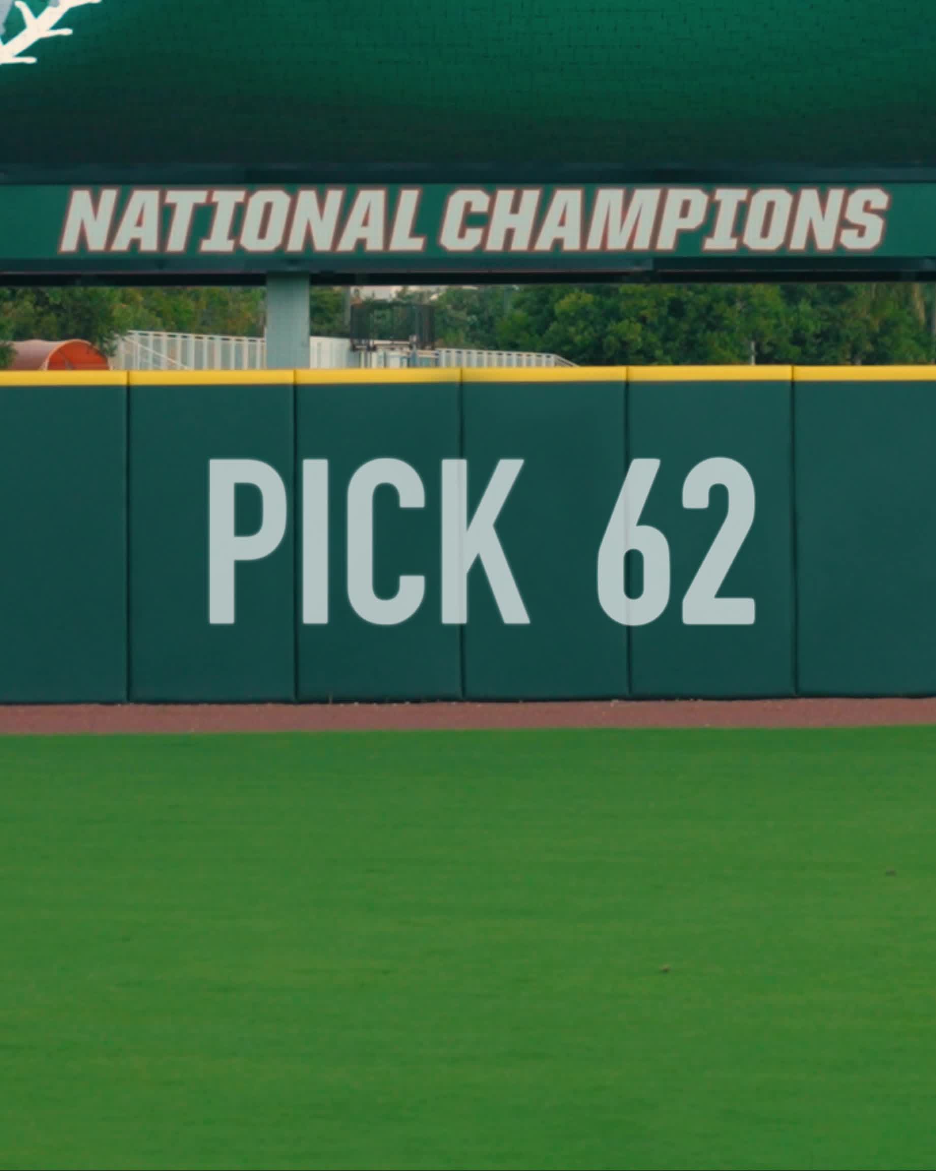 Four Hurricanes Selected on Day 2 of MLB Draft - CanesCounty