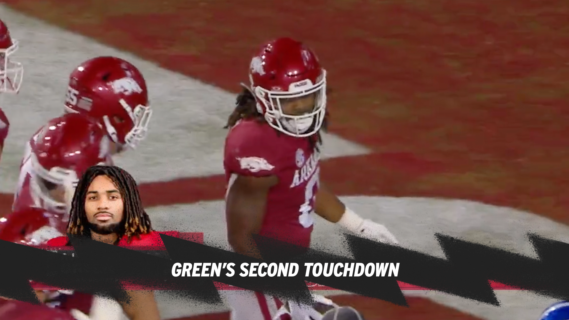 INSTANT REPLAY: Late touchdown gives Hogs' KJ Jefferson 2 records