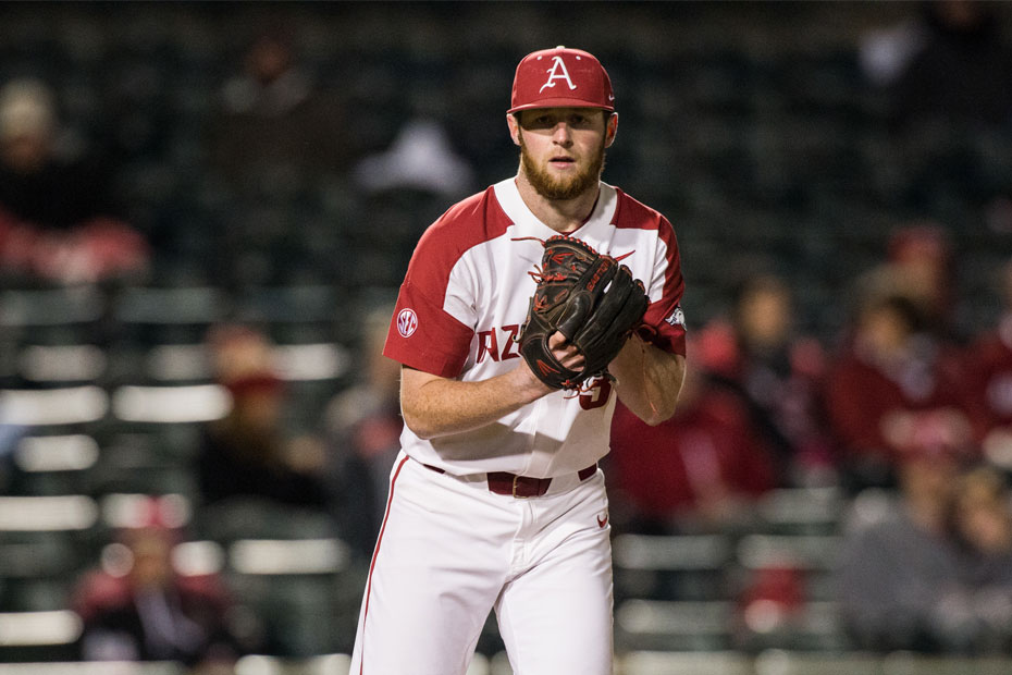 Arkansas product Andrew Benintendi hitting hog-wild for Salem Red Sox