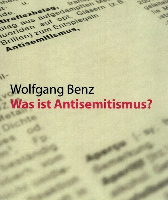 Vortrag von Wolfgang Benz: Was ist Antisemitismus?