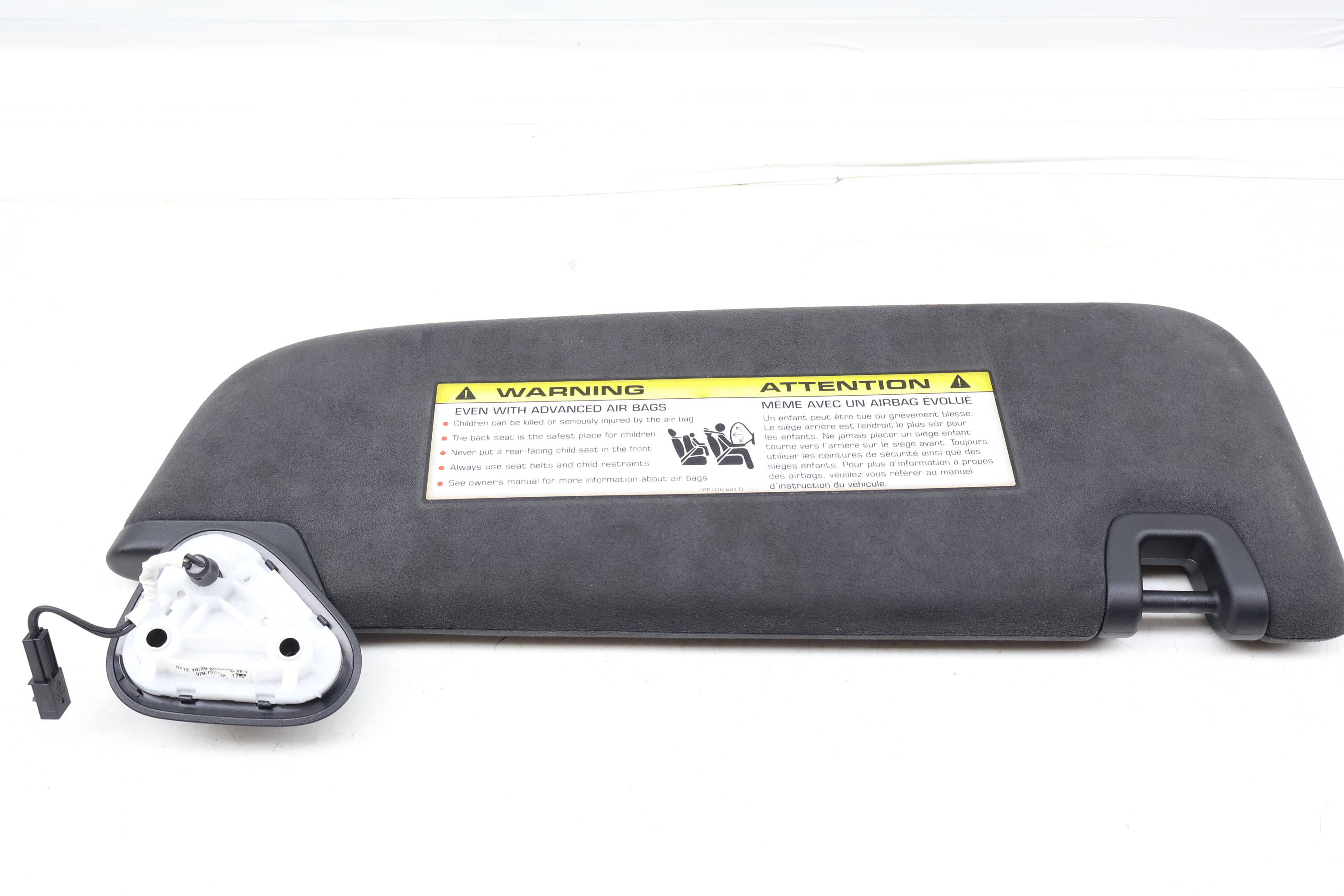 SUN VISOR / MIRROR (ALCANTARA)