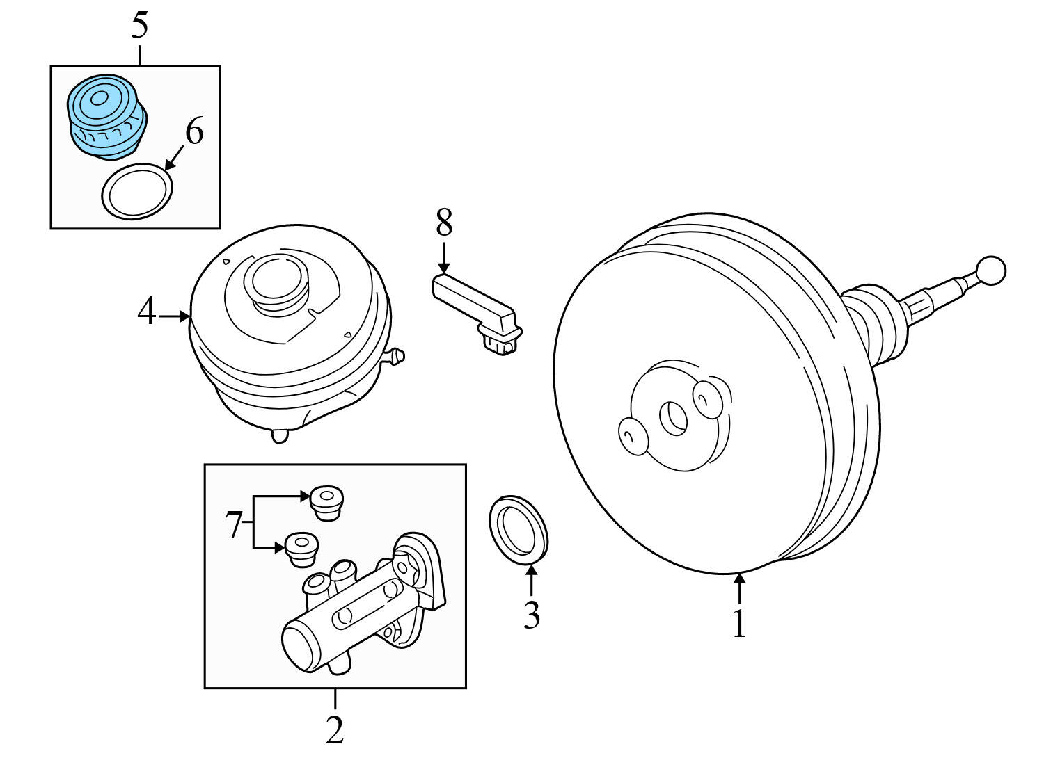 BRAKE FLUID RESERVOIR / TANK CAP