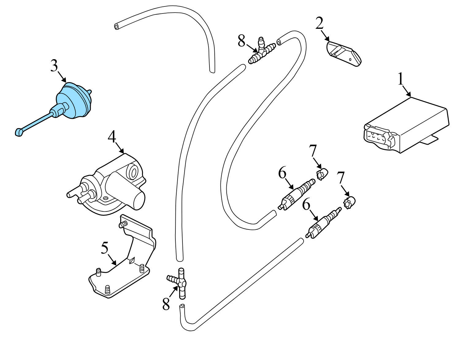 CRUISE CONTROL VACUUM ACTUATOR