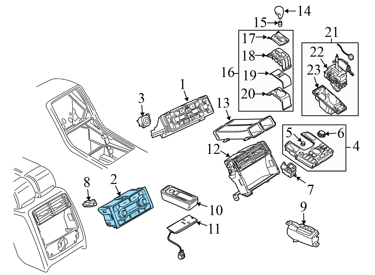 CLIMATE / TEMP CONTROL UNIT