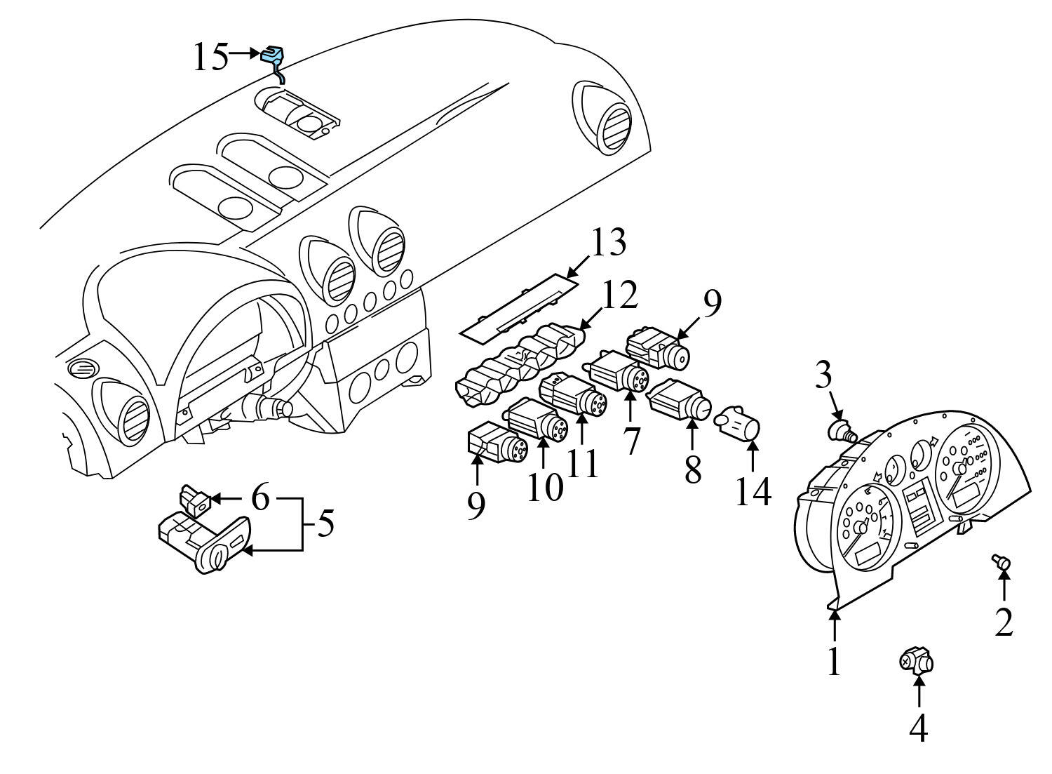 DASH SUN LIGHT / SUNLIGHT SENSOR