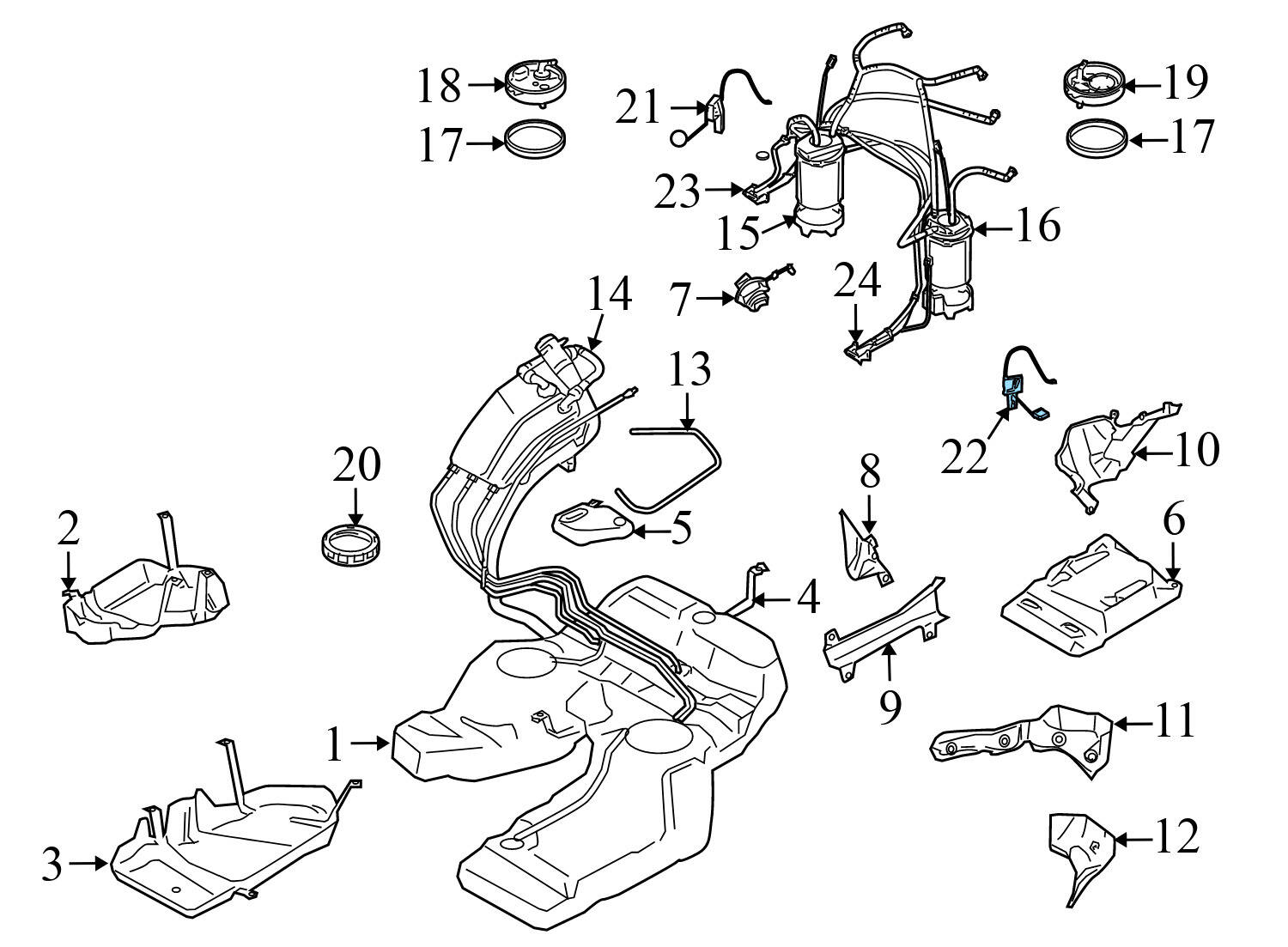 FUEL GAUGE LEVEL SENDER / SENSOR