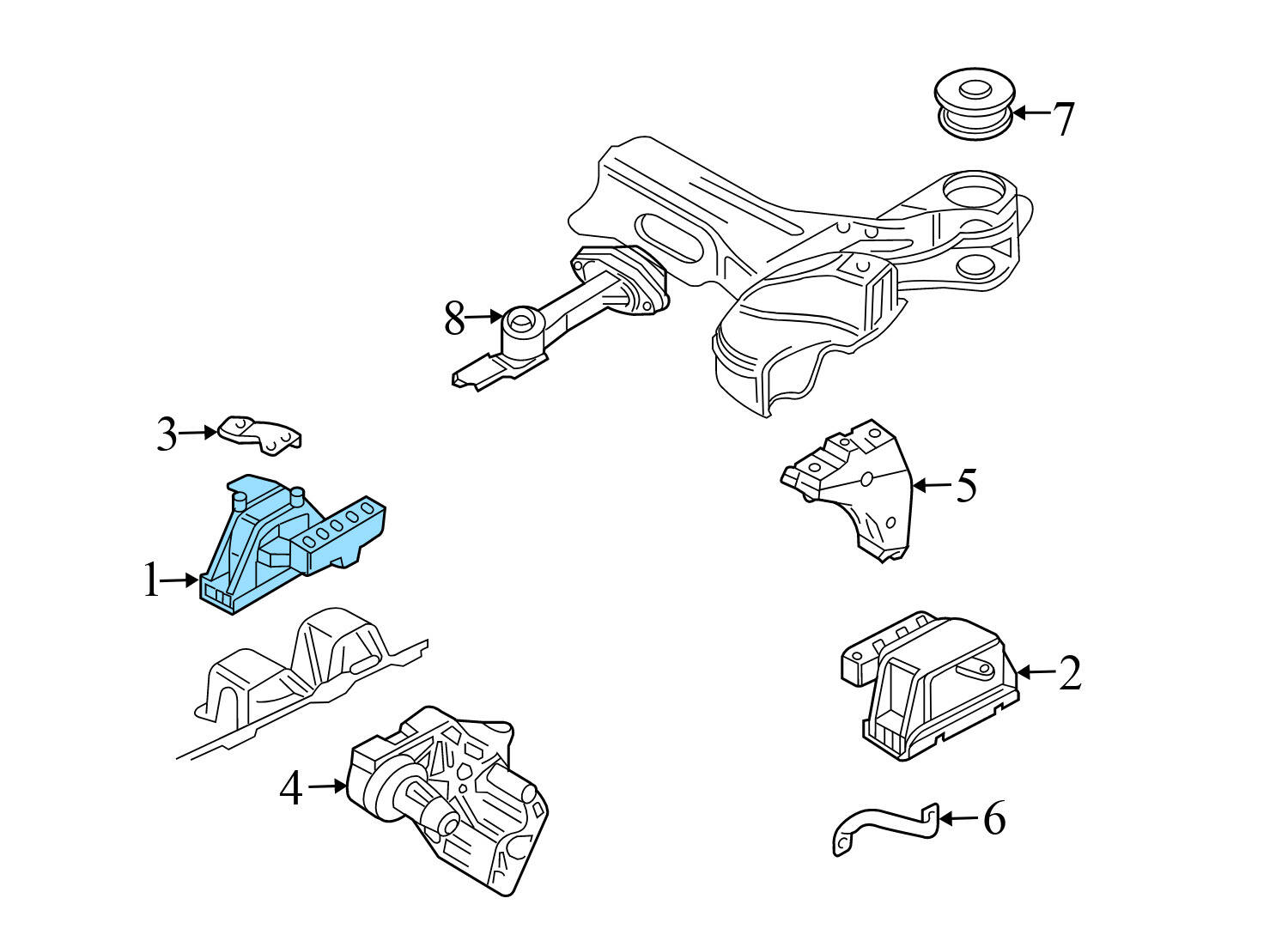 ENGINE / MOTOR MOUNT