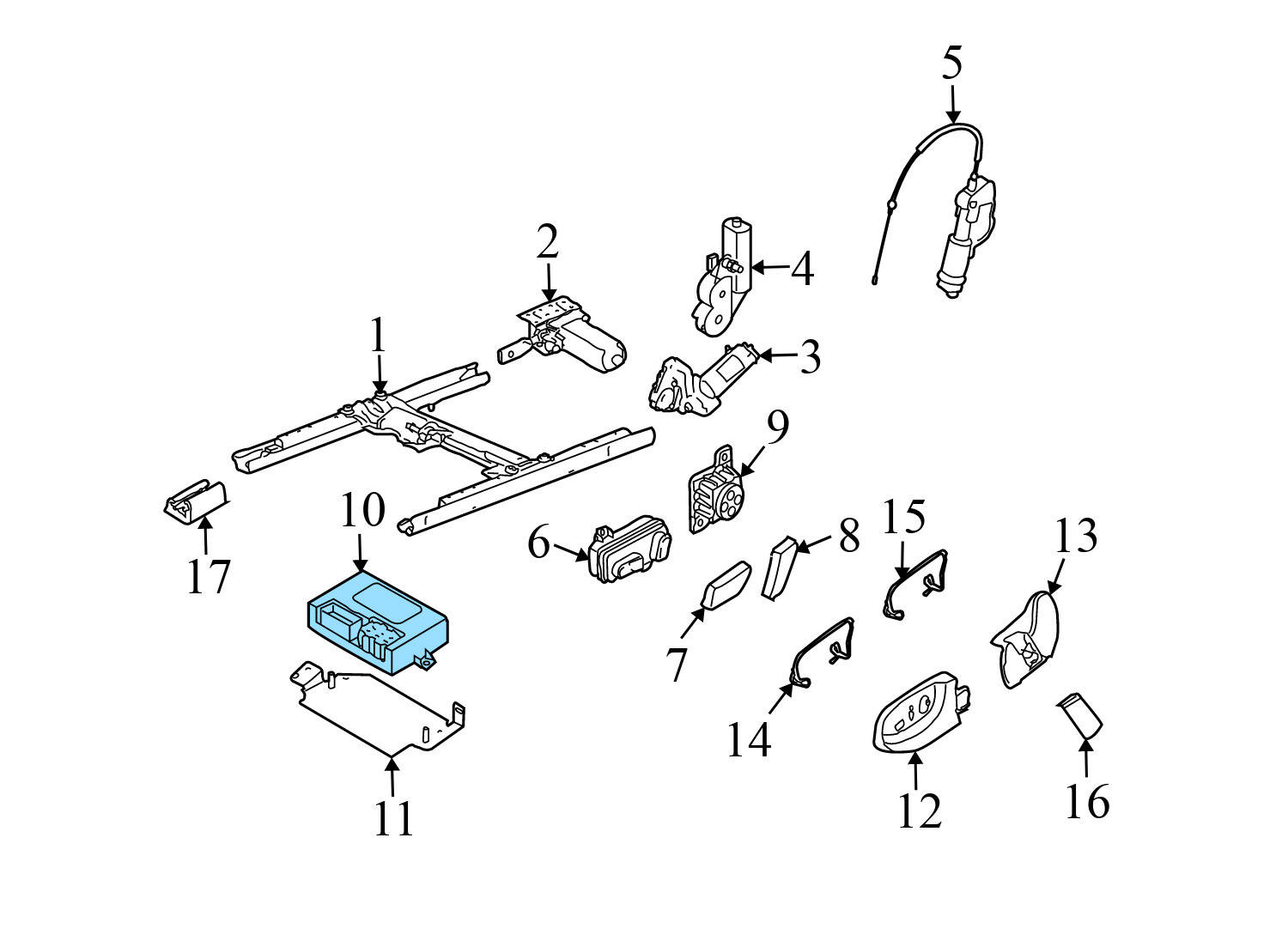 SEAT MEMORY CONTROL MODULE