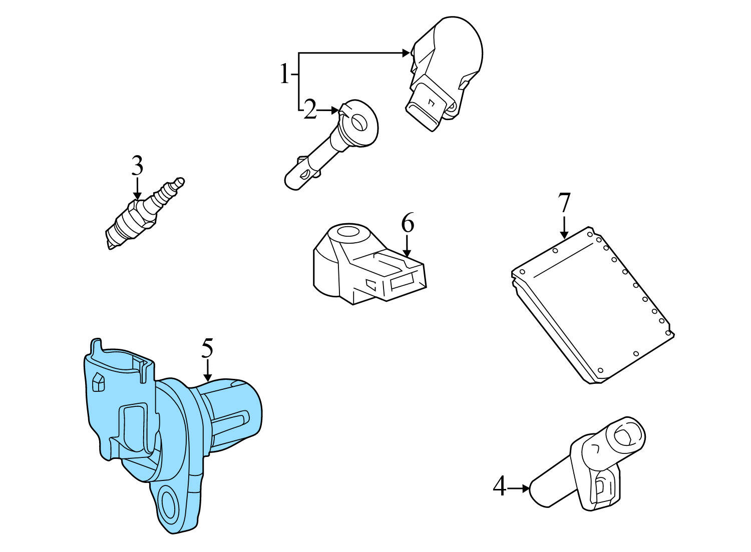 CAM / CAMSHAFT POSITION SENSOR
