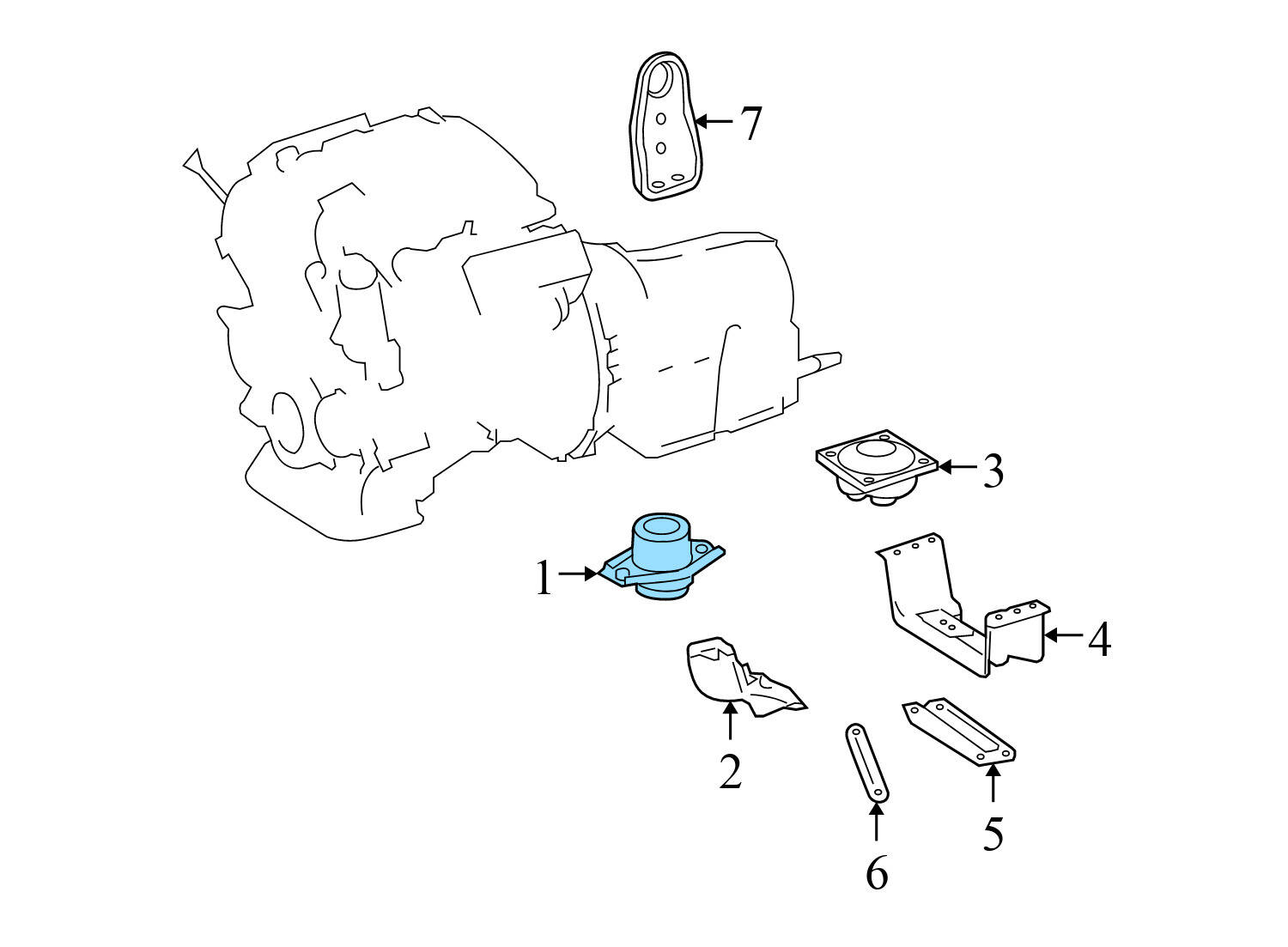 ENGINE / MOTOR MOUNT