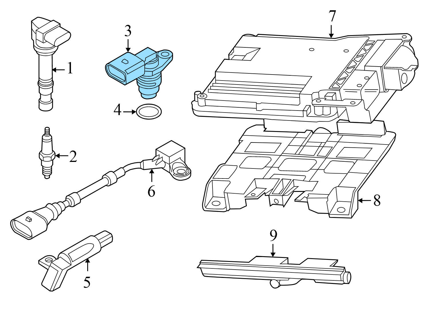 CAM / CAMSHAFT POSITION SENSOR