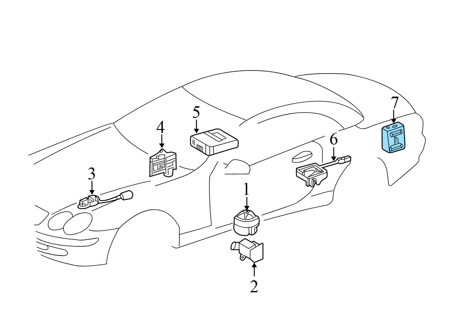 ANTI-THEFT CONTROL MODULE