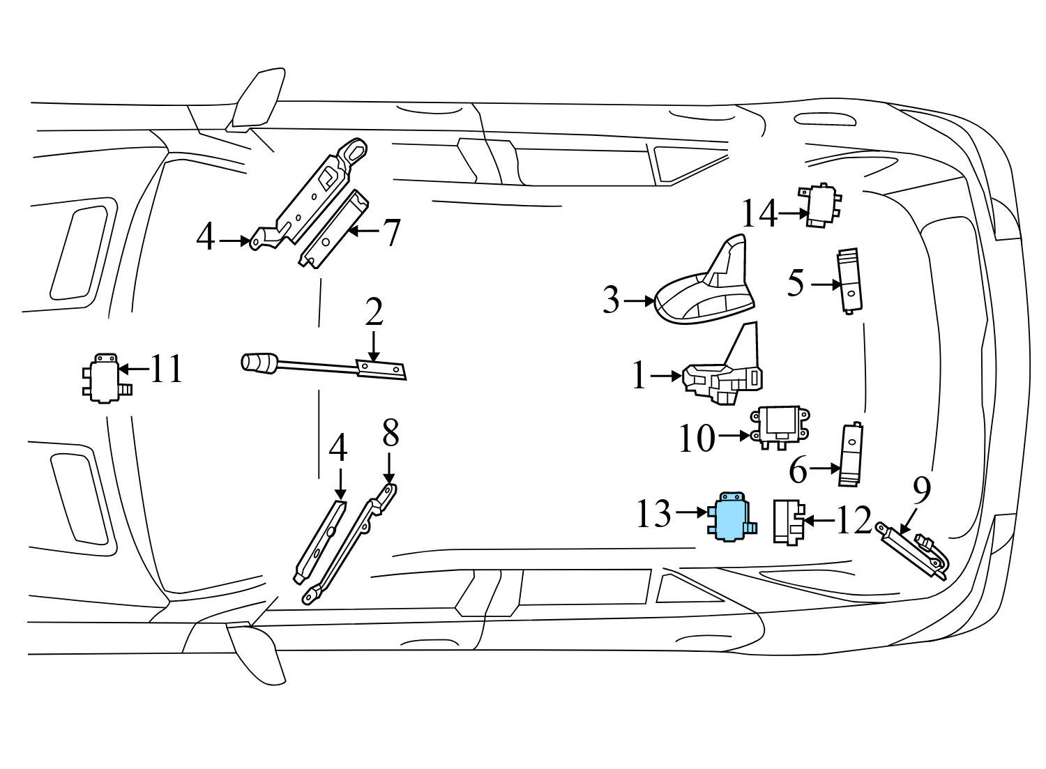 ANTENNA BOOSTER / SPLITTER AMPLIFIER MODULE