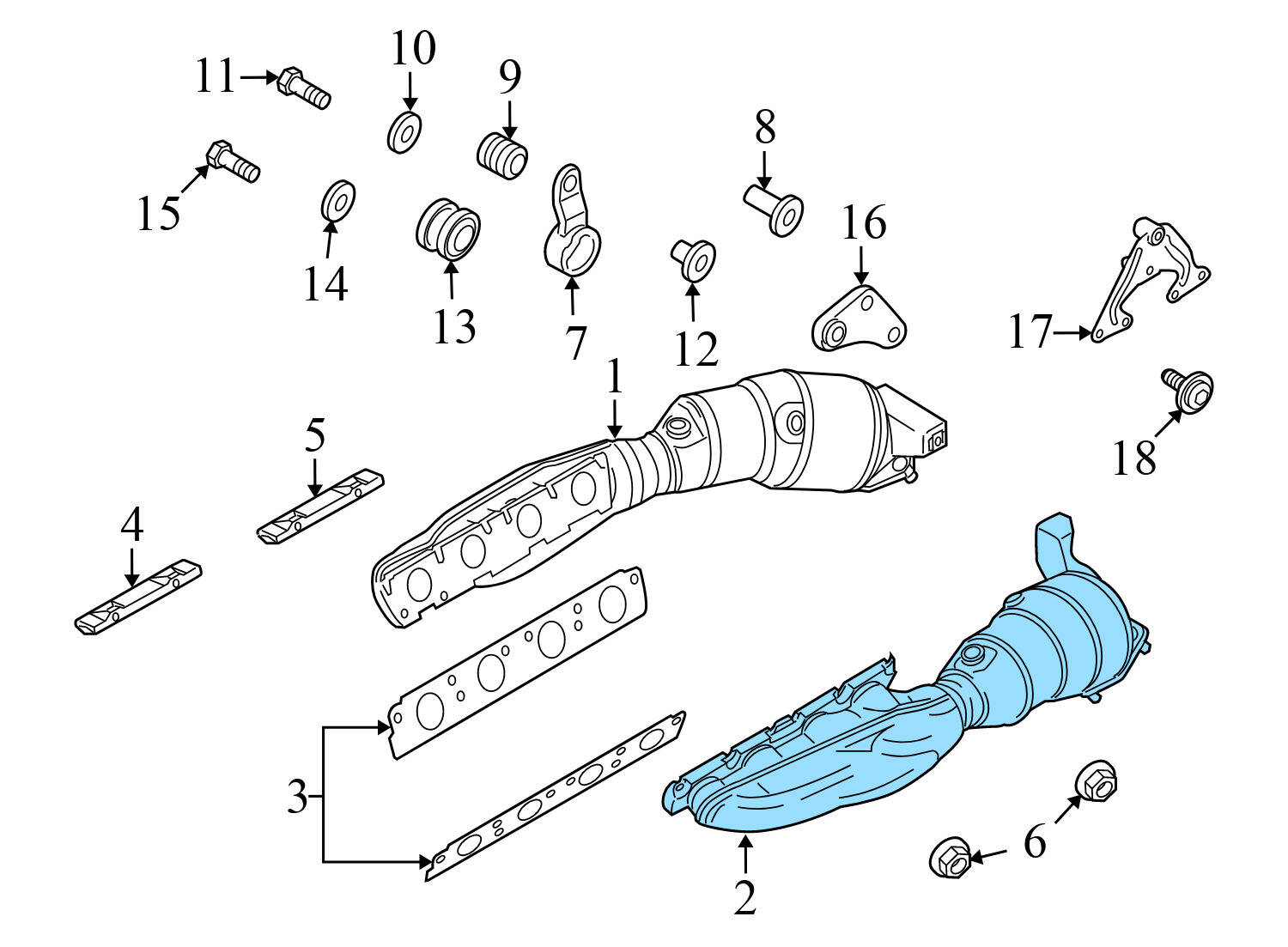 EXHAUST MANIFOLD