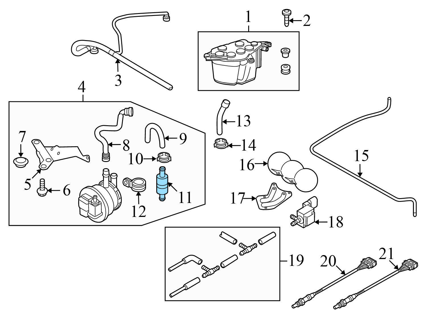 LEAK DETECTION PUMP / LDP FILTER