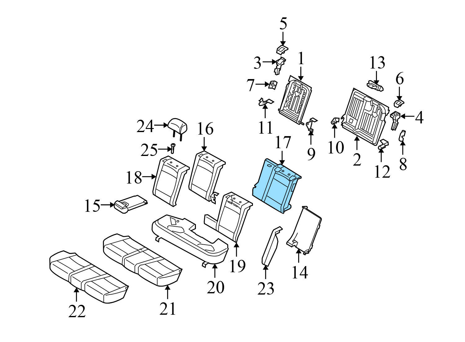SEAT ADJUSTMENT SWITCH