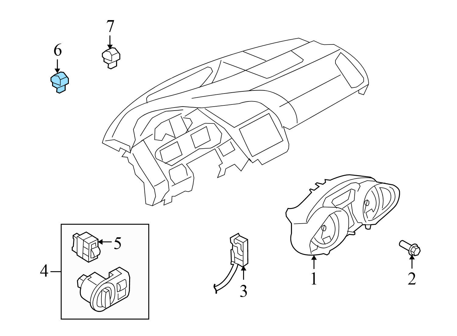 DASH SUN LIGHT SENSOR