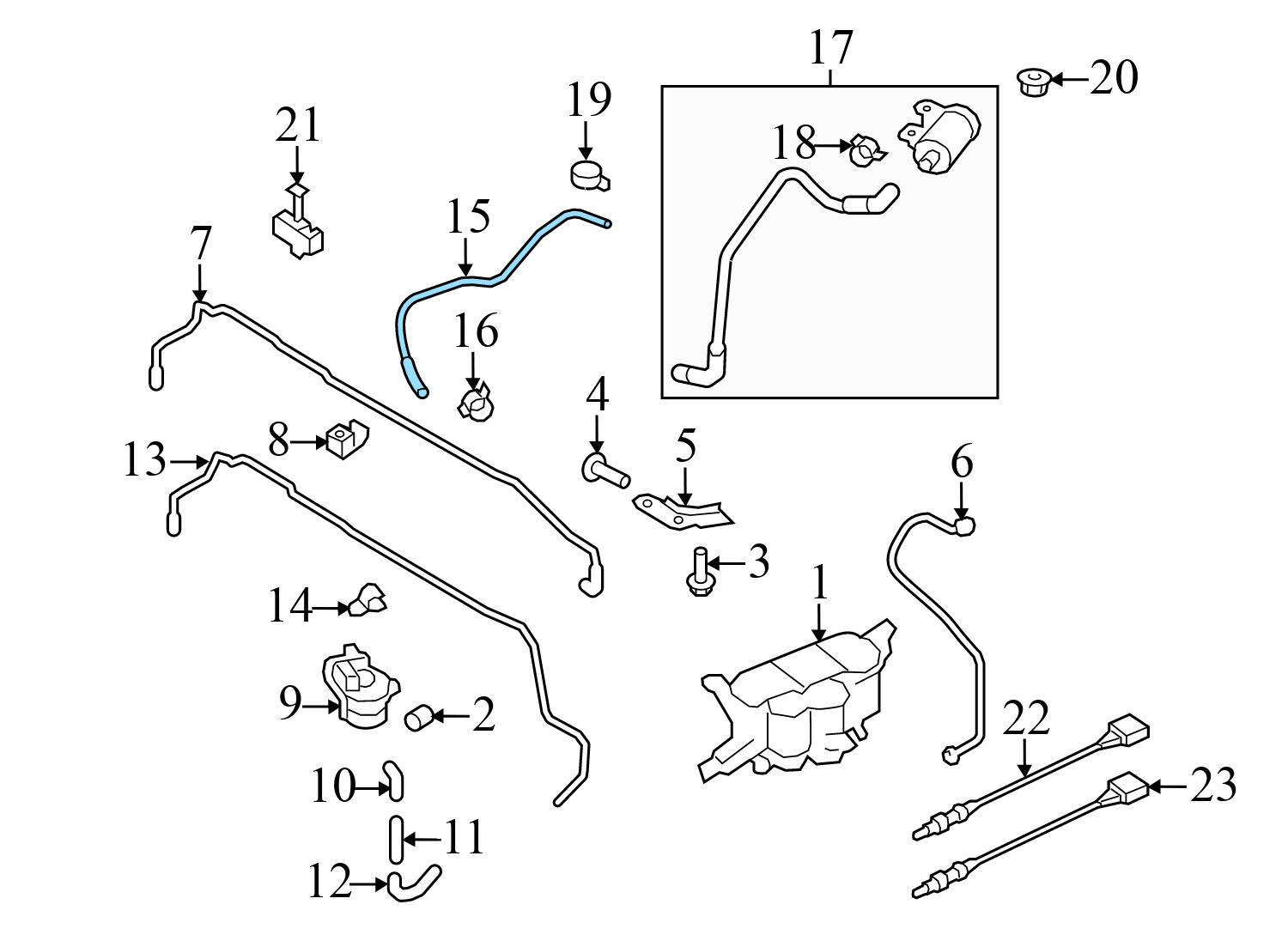 EVAP VENT LINE / TUBE / HOSE