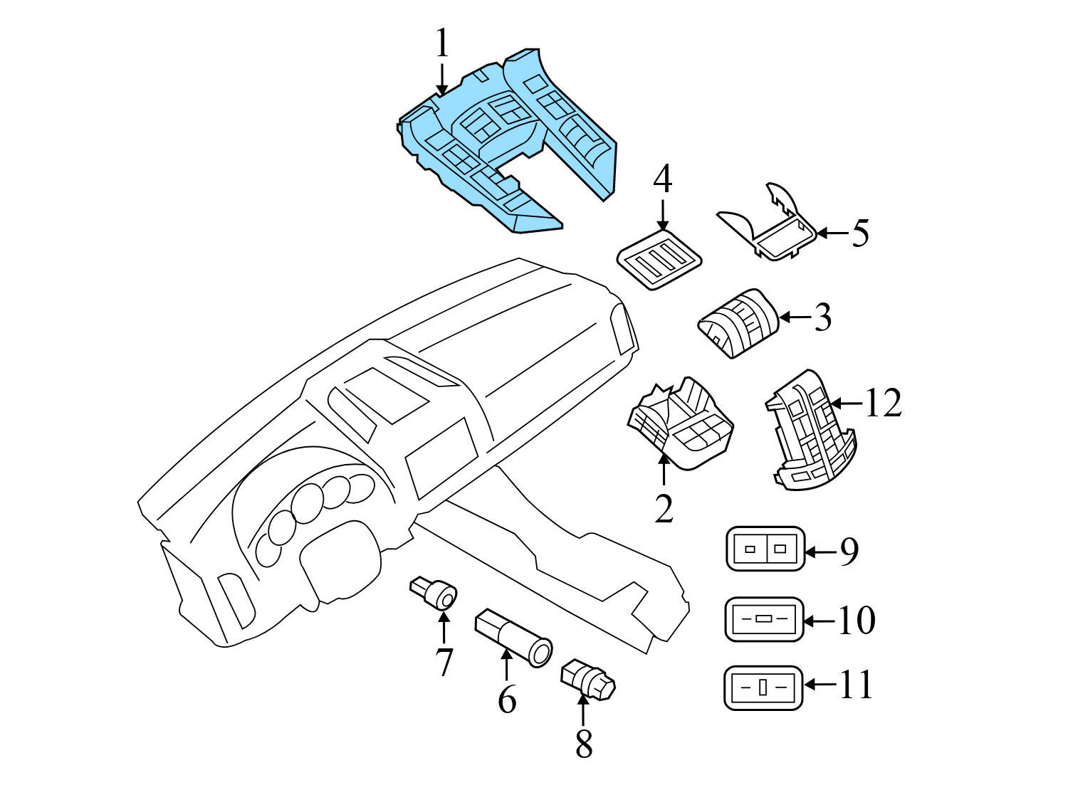 AC CLIMATE / TEMP CONTROL UNIT