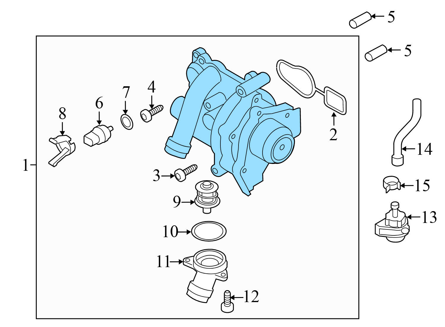 THERMOSTAT HOUSING ASSEMBLY