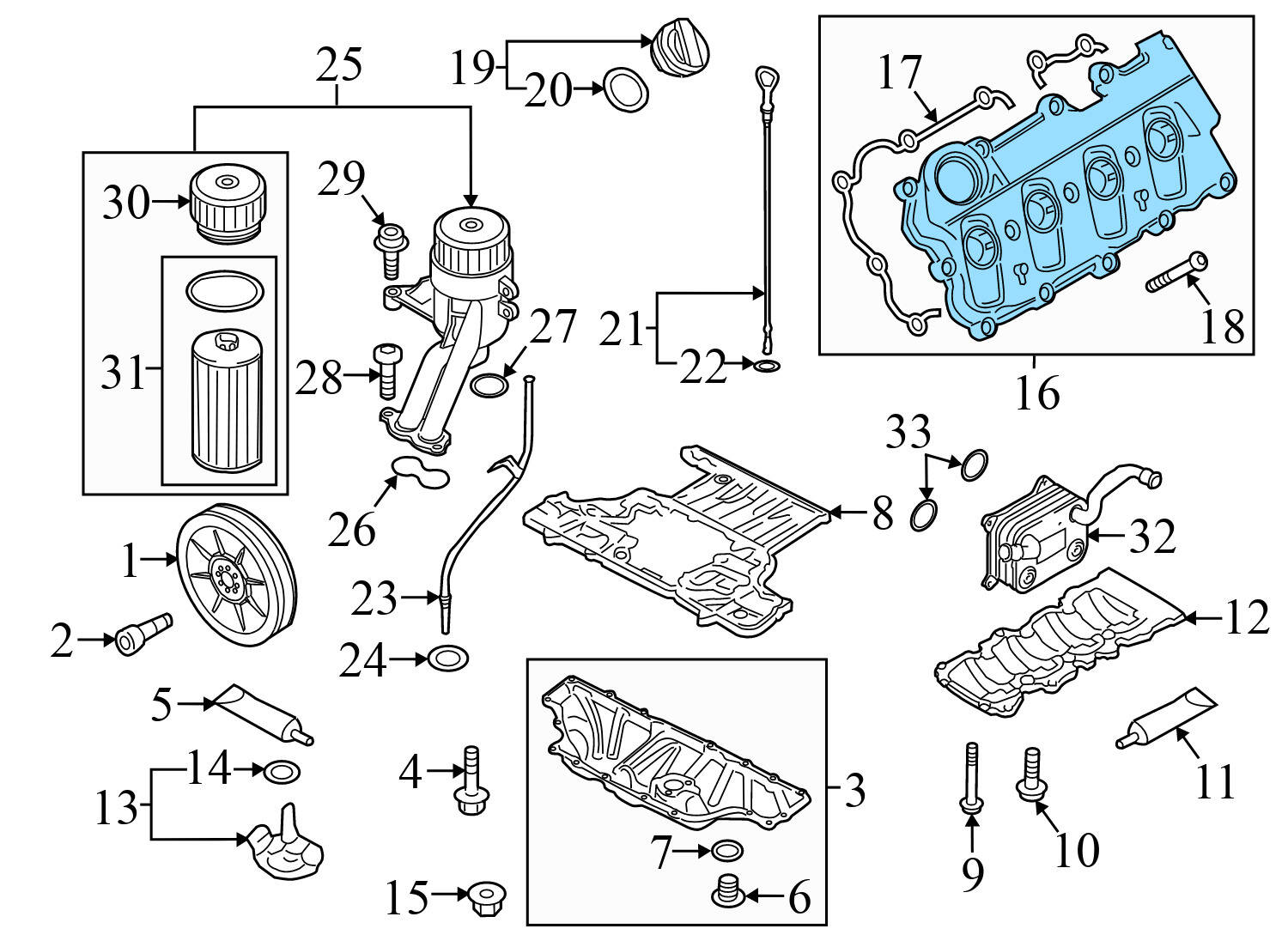 ENGINE VALVE / CYLINDER HEAD COVER