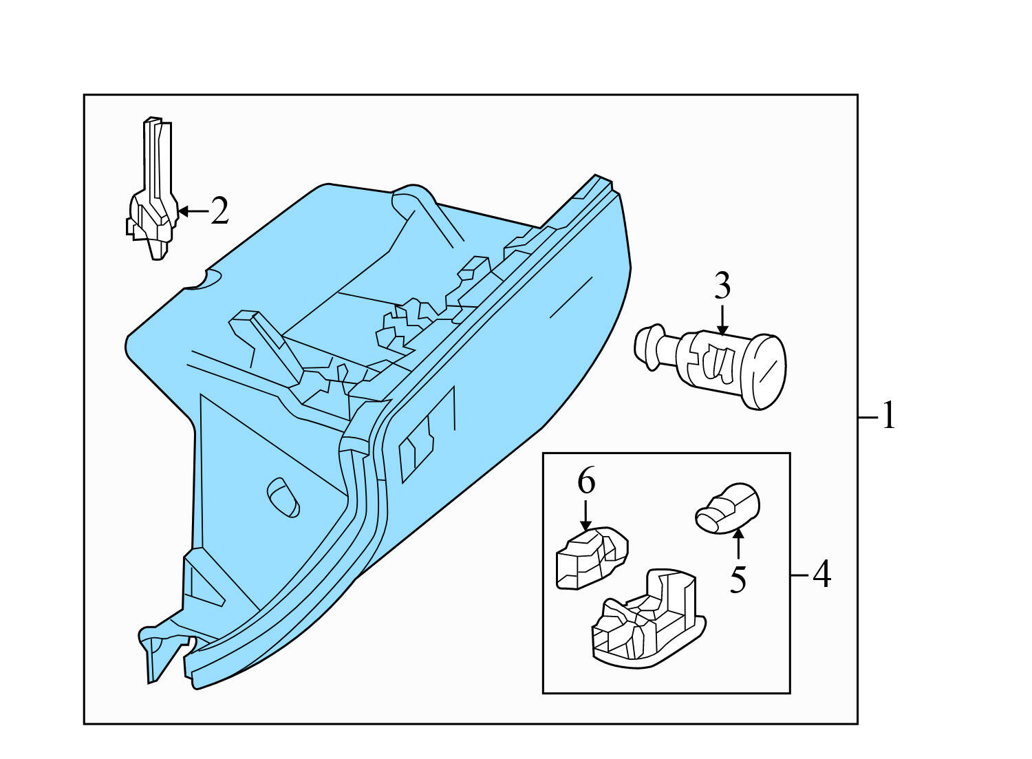 GLOVE BOX / COMPARTMENT