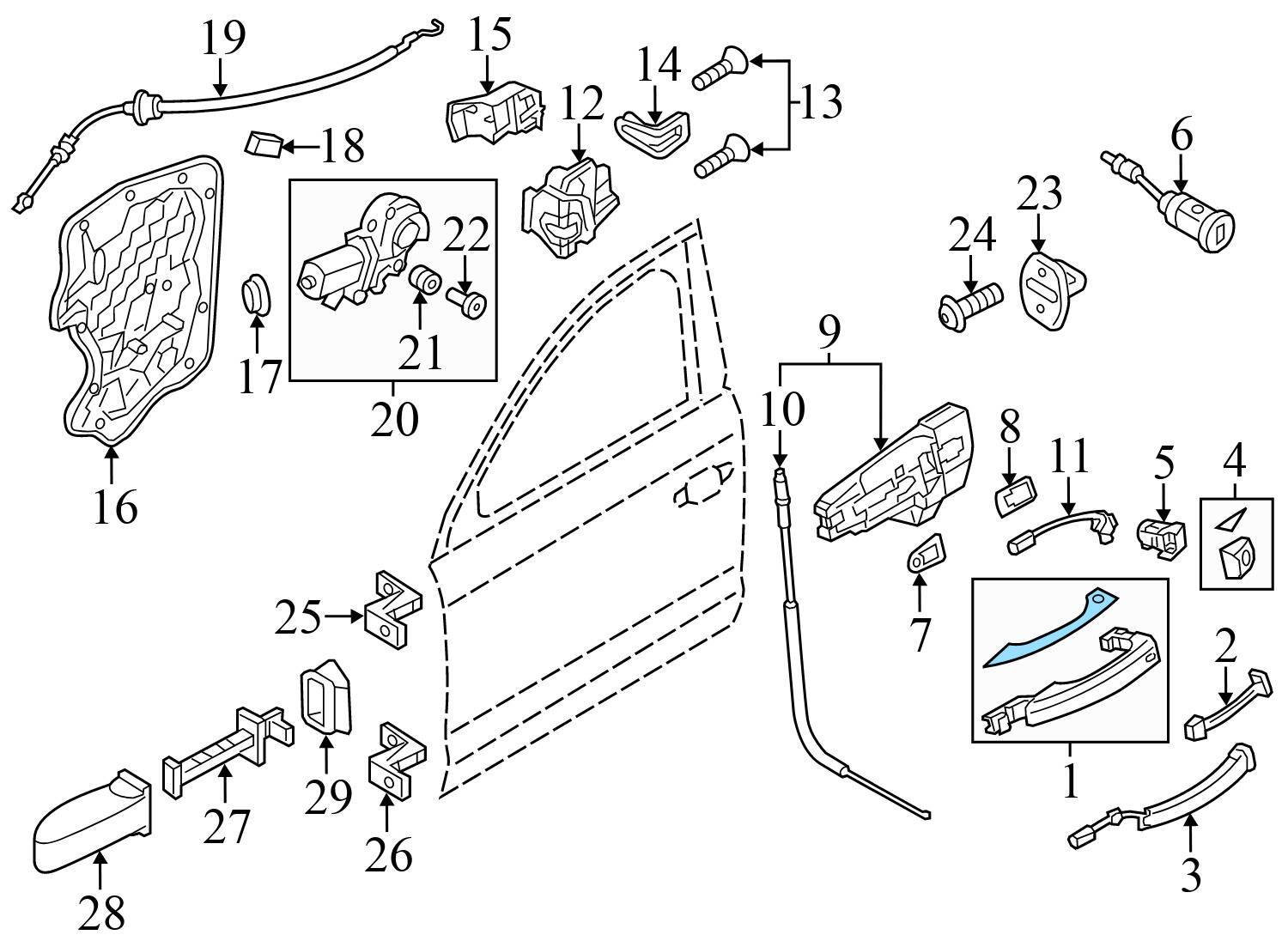 EXTERIOR DOOR HANDLE