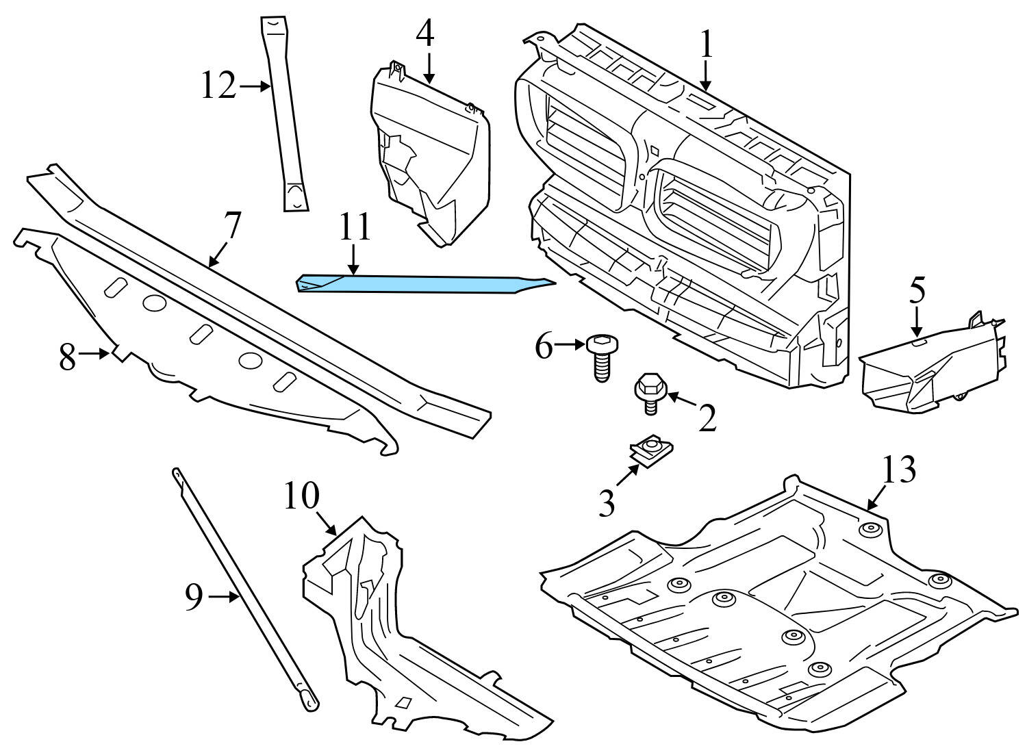 CROSS BRACE SUPPORT BRACKET