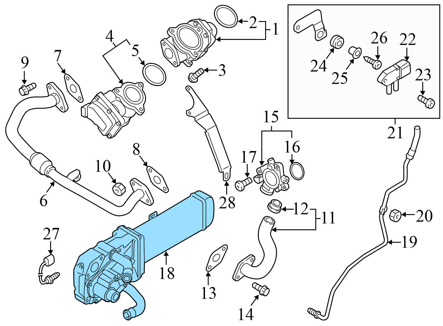 EGR / EXHAUST COOLER