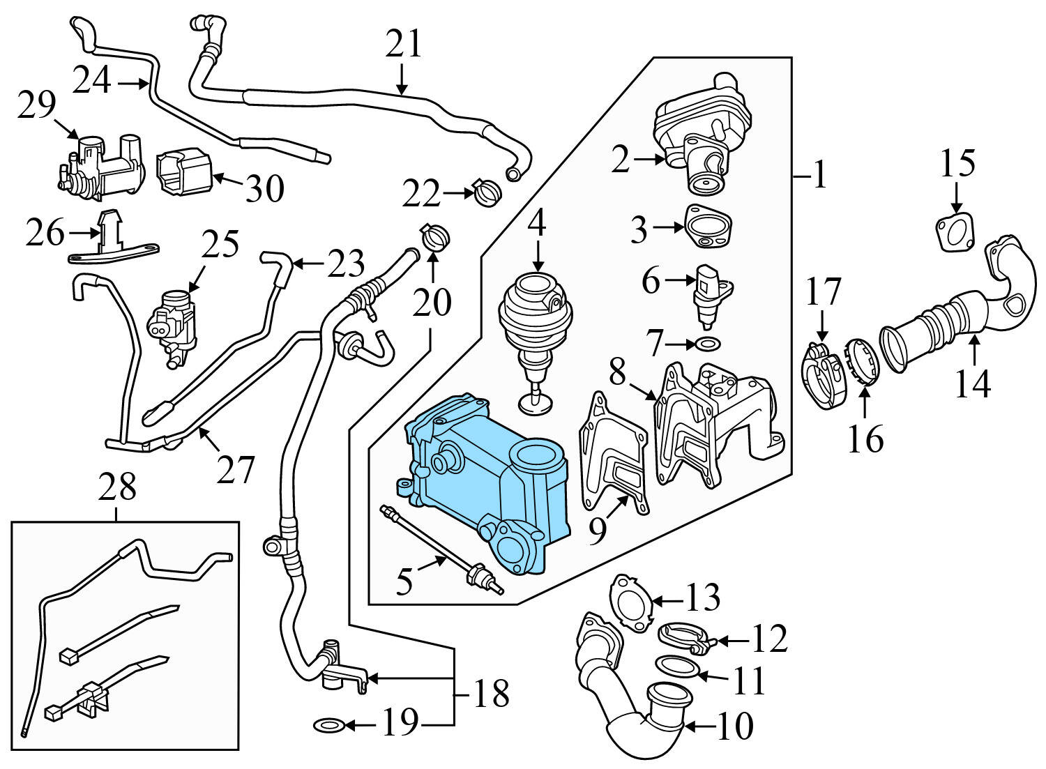 EGR / EXHAUST COOLER