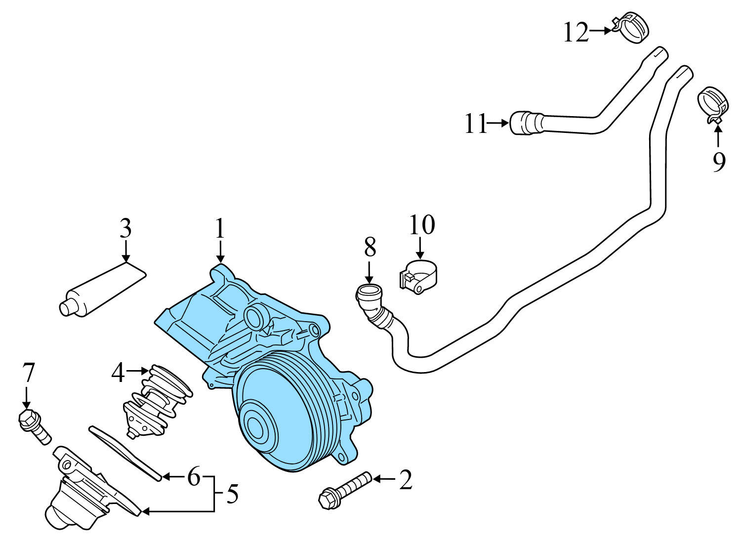 COOLANT / WATER PUMP