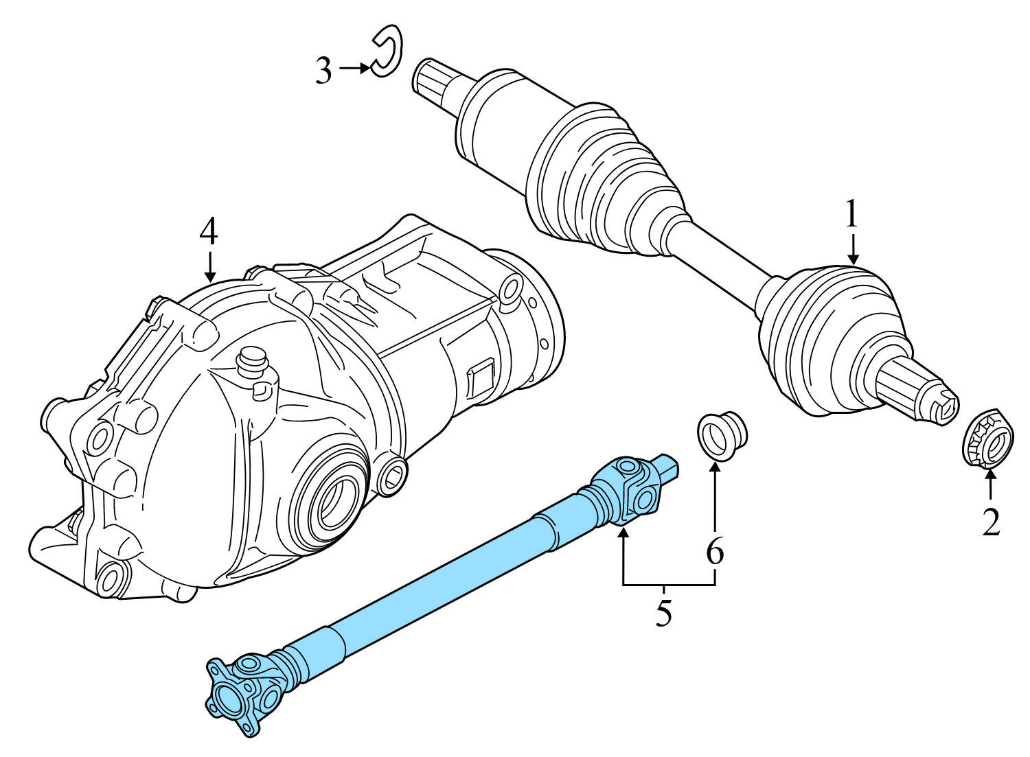DRIVESHAFT / PROPELLER SHAFT