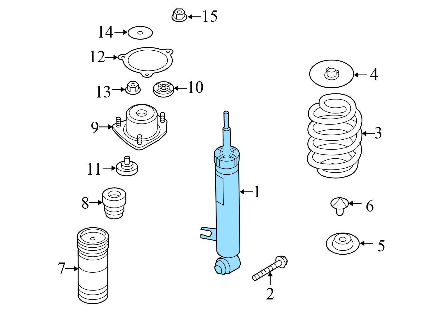STRUT / SHOCK ABSORBER