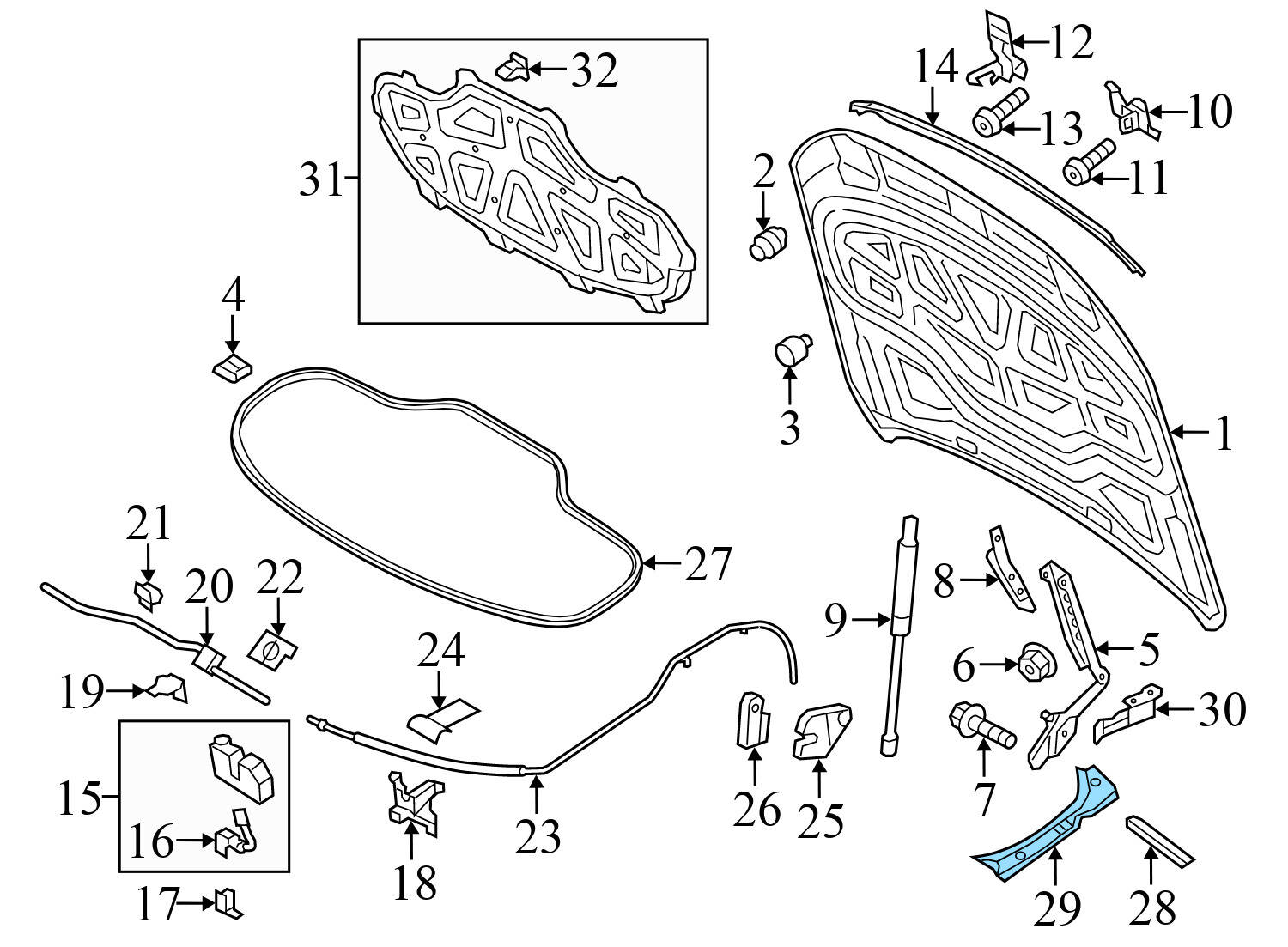 HOOD COVER