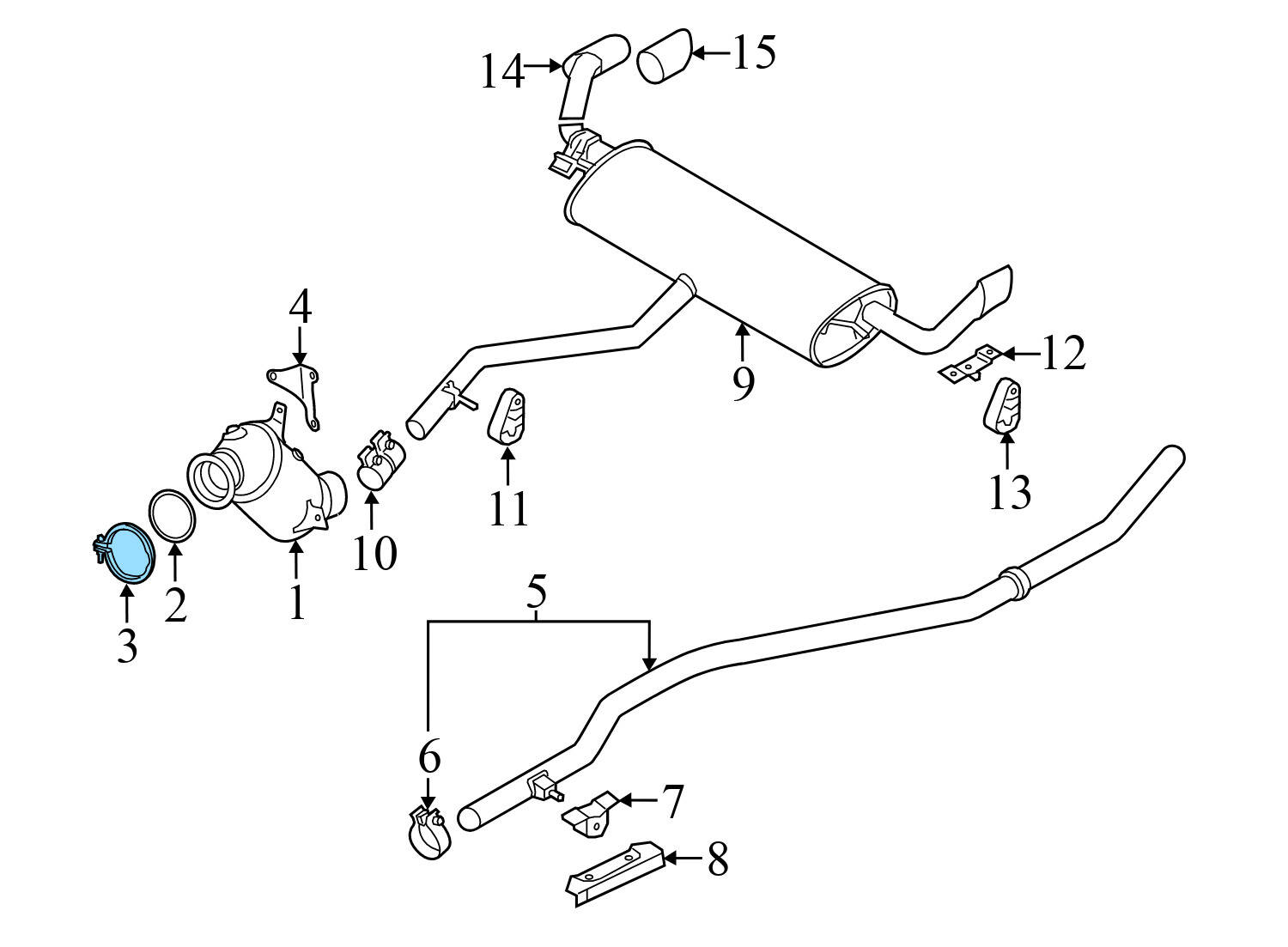 TURBO EXHAUST MANIFOLD CLAMP