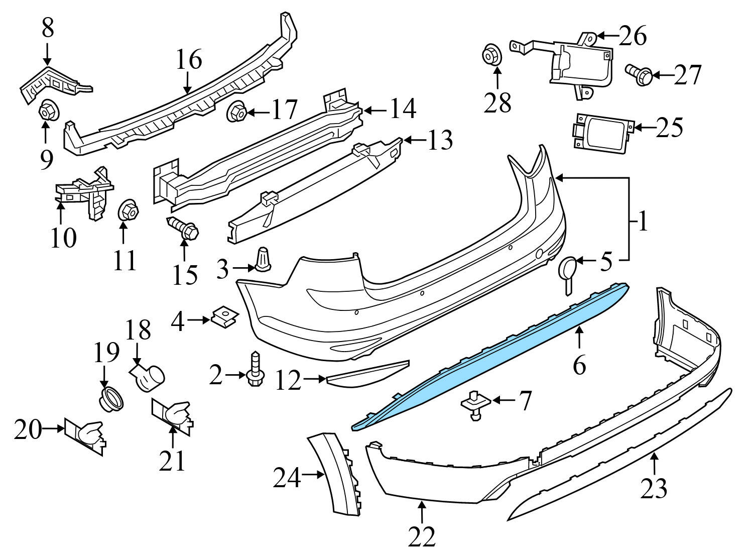 BUMPER VALANCE / DIFFUSER