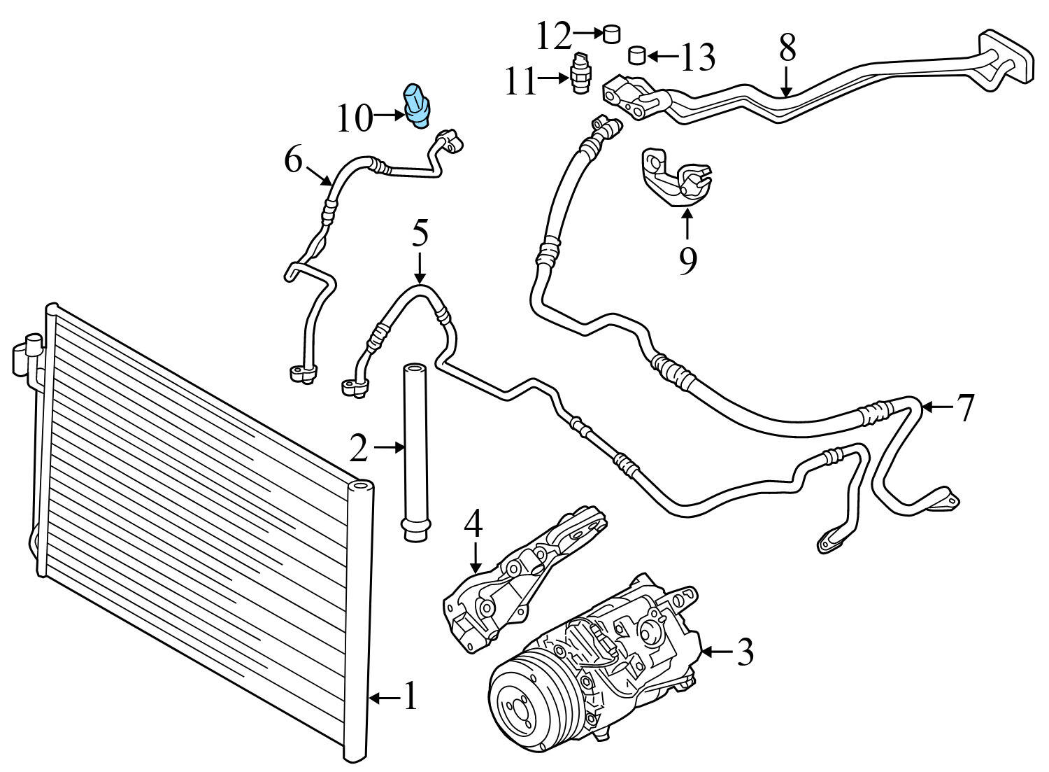 AC PRESSURE SWITCH / SENSOR