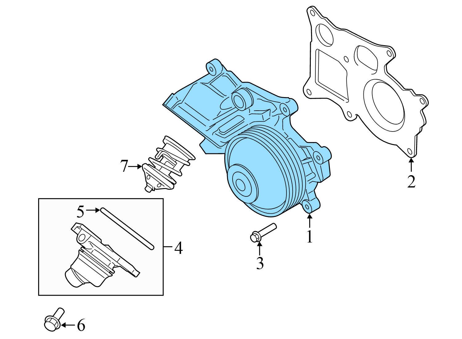 COOLANT / WATER PUMP