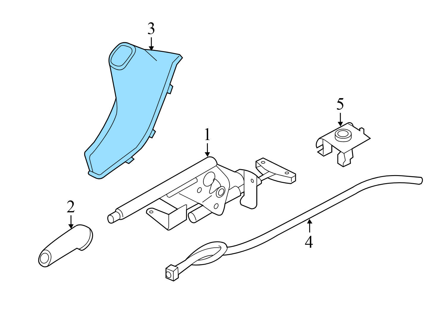 EMERGENCY PARKING BRAKE BOOT / COVER
