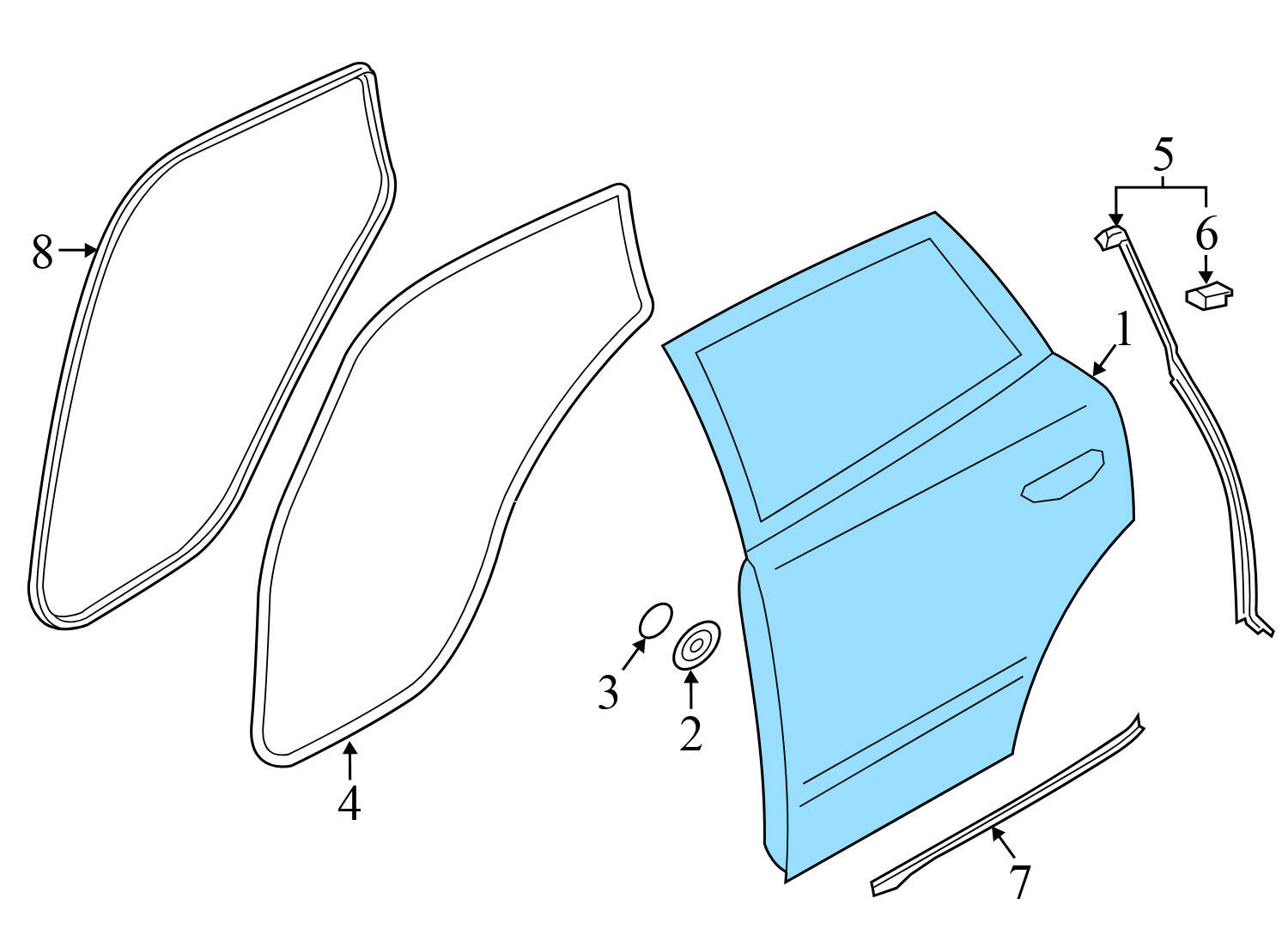 DOOR SHELL / SKIN / FRAME