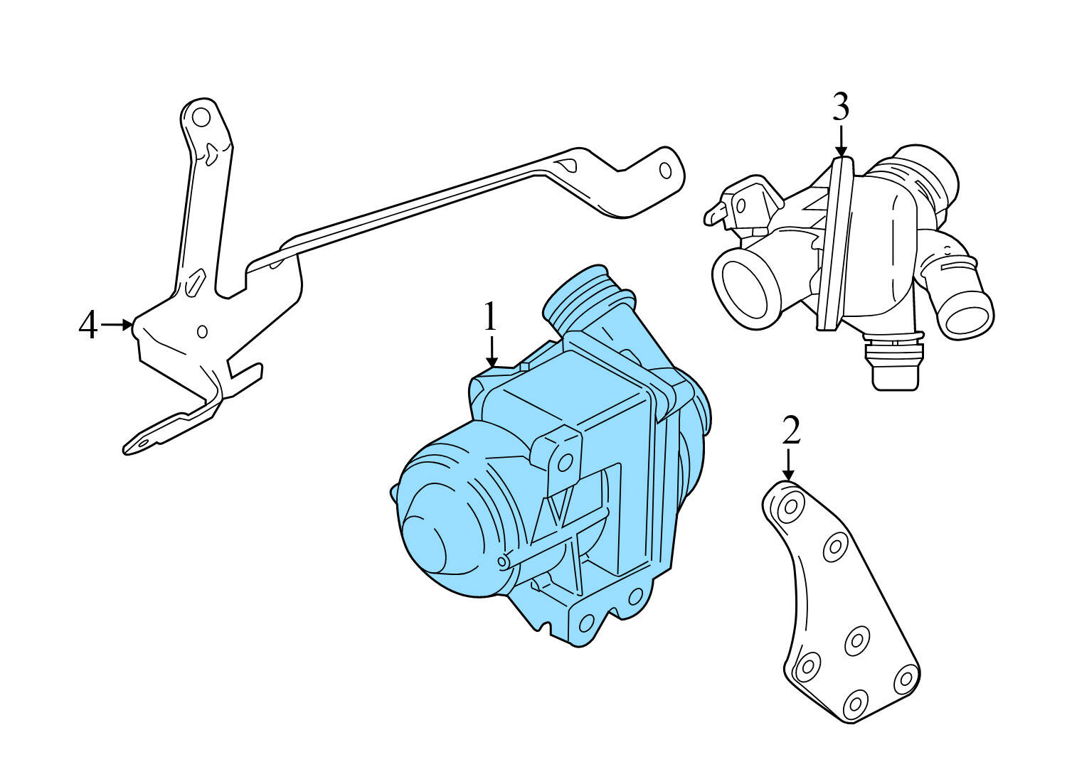 ELECTRIC WATER / COOLANT PUMP