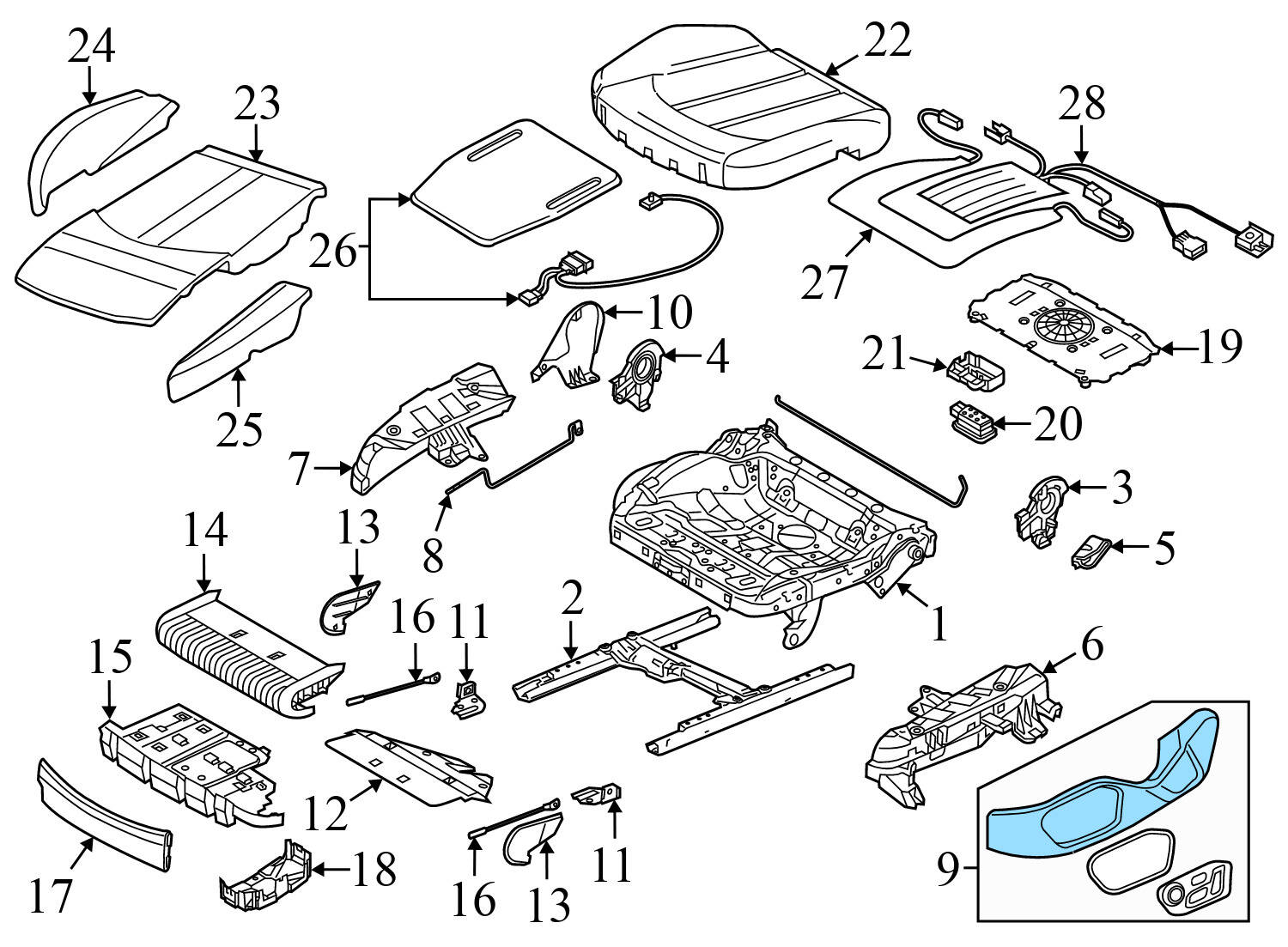 OUTER SEAT TRIM PANEL