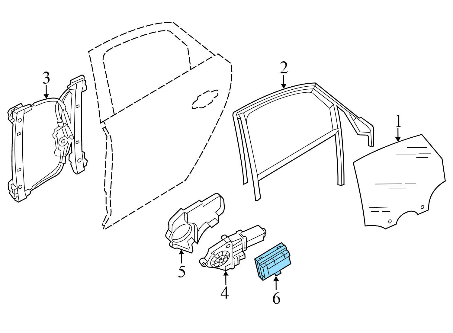 DOOR / WINDOW CONTROL MODULE