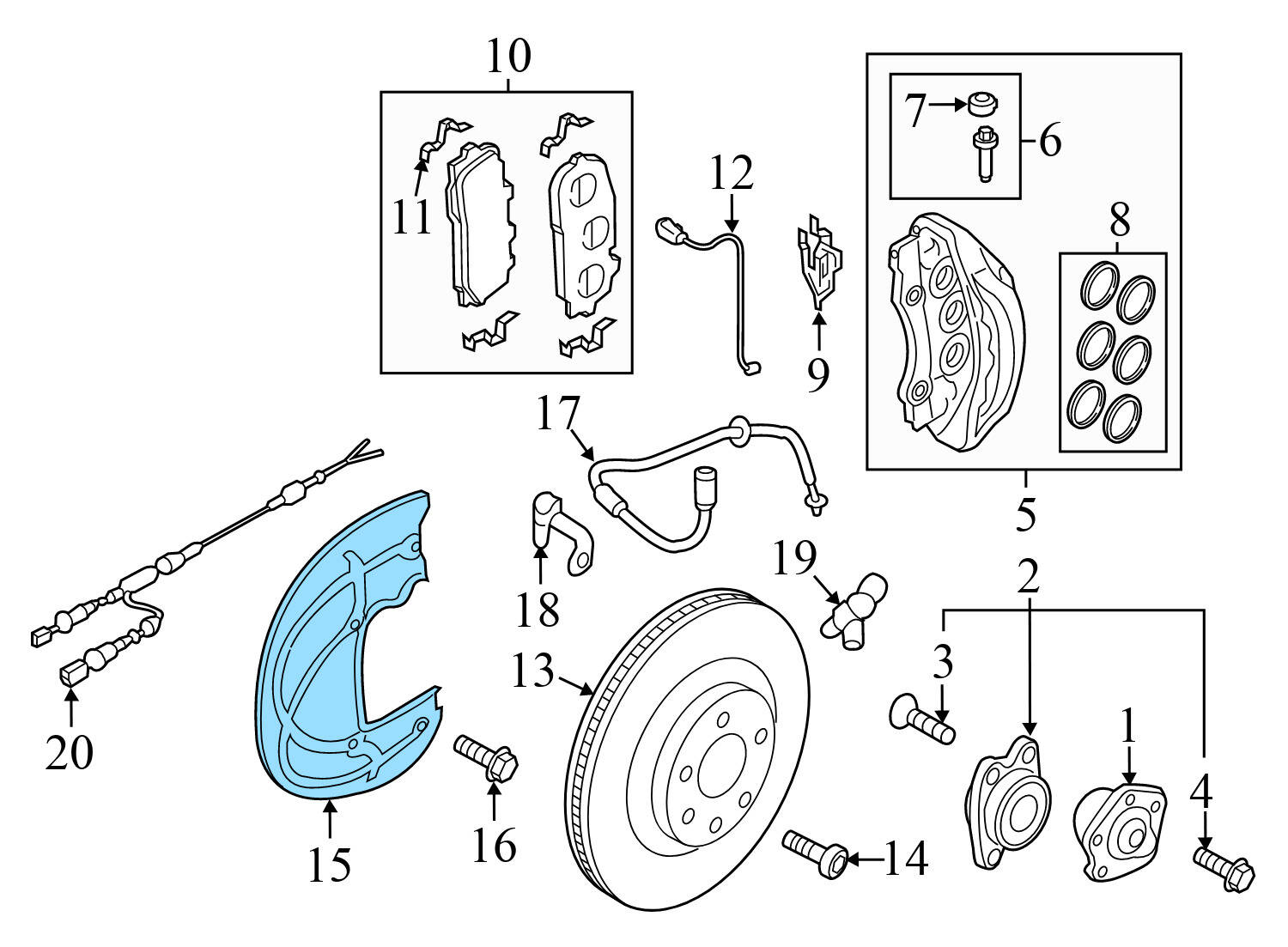 BRAKE DUST / SPLASH SHIELD