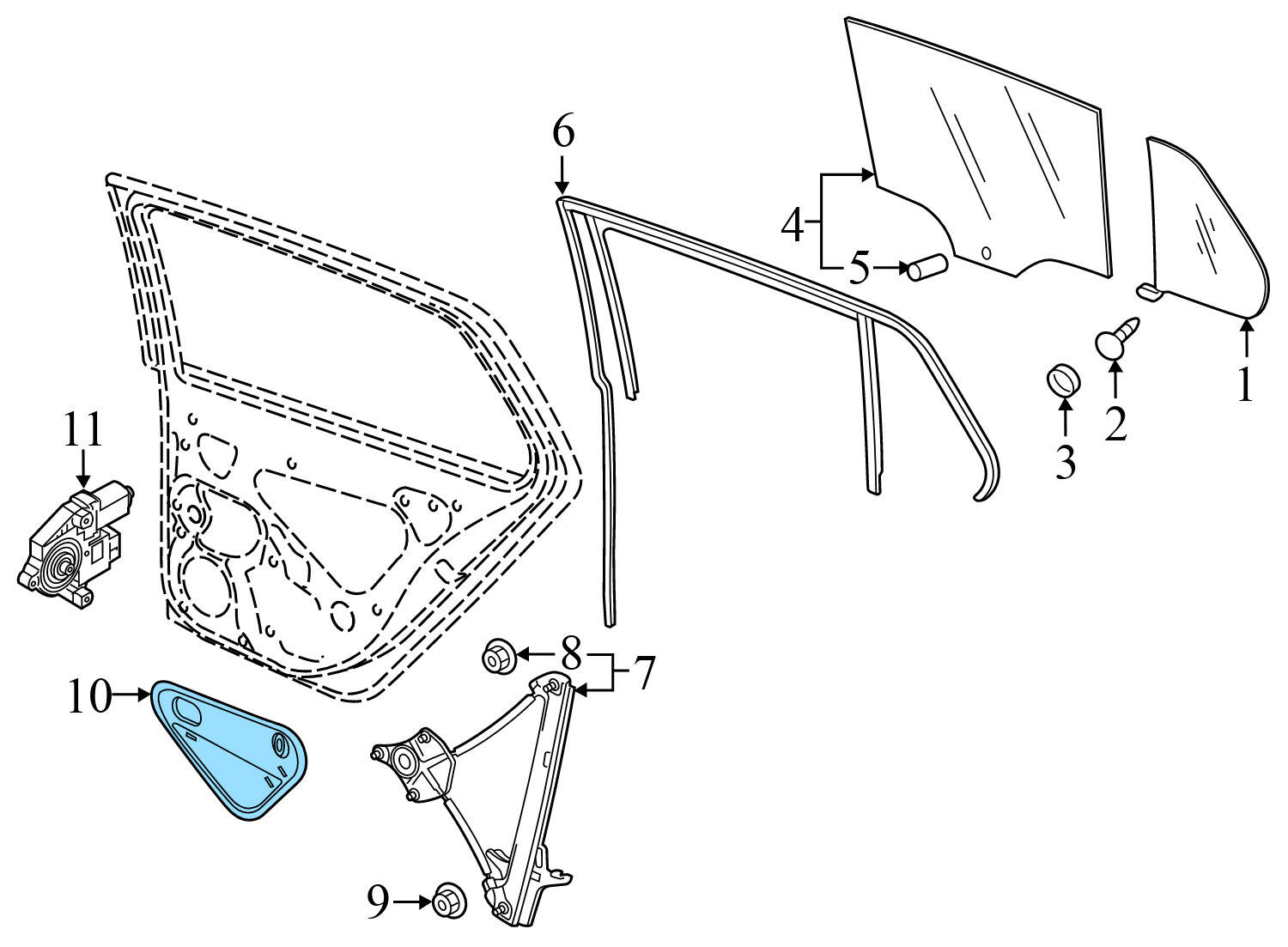WHEEL SPOILER / MUD FLAP (FRONT)