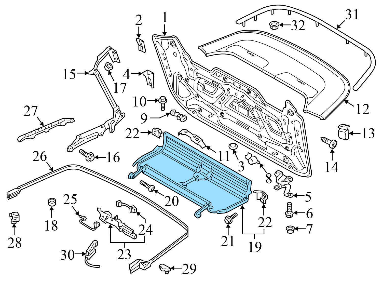 CONVERTIBLE TOP STORAGE BOX COVER