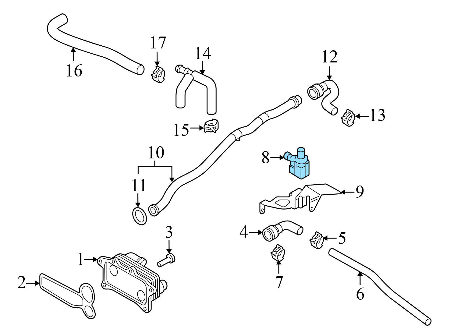 AUXILIARY COOLANT / WATER PUMP