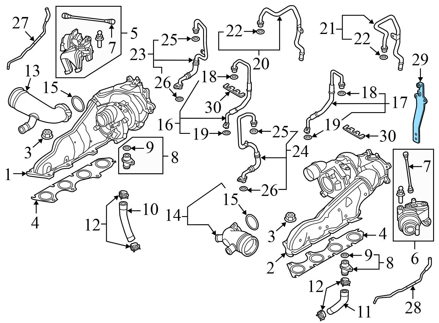 TURBO / TURBOCHARGER MOUNT BRACKET