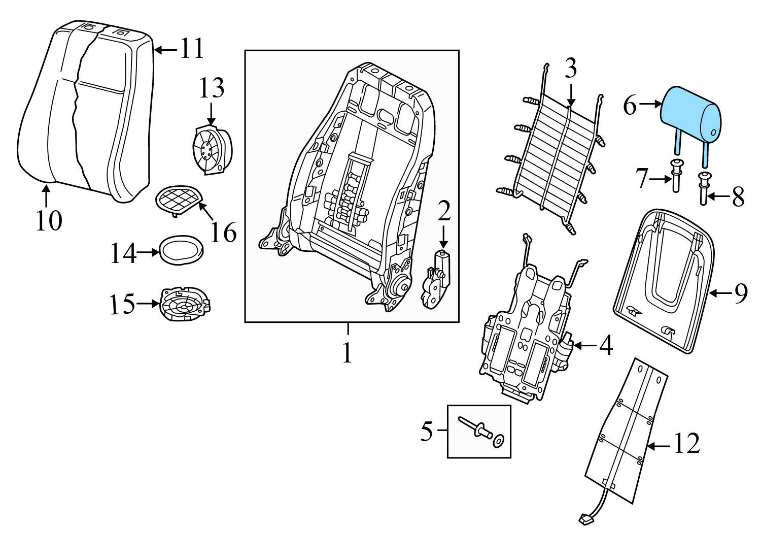 HEADREST / HEAD REST