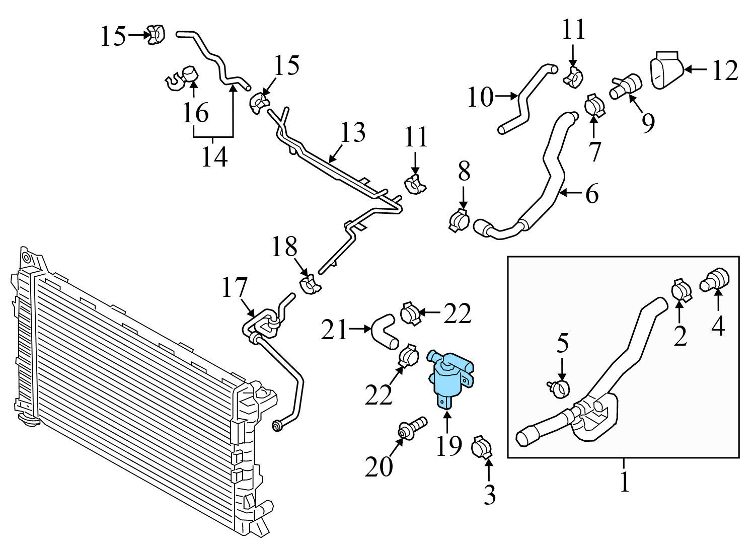 HEATER CONTROL VALVE UNIT